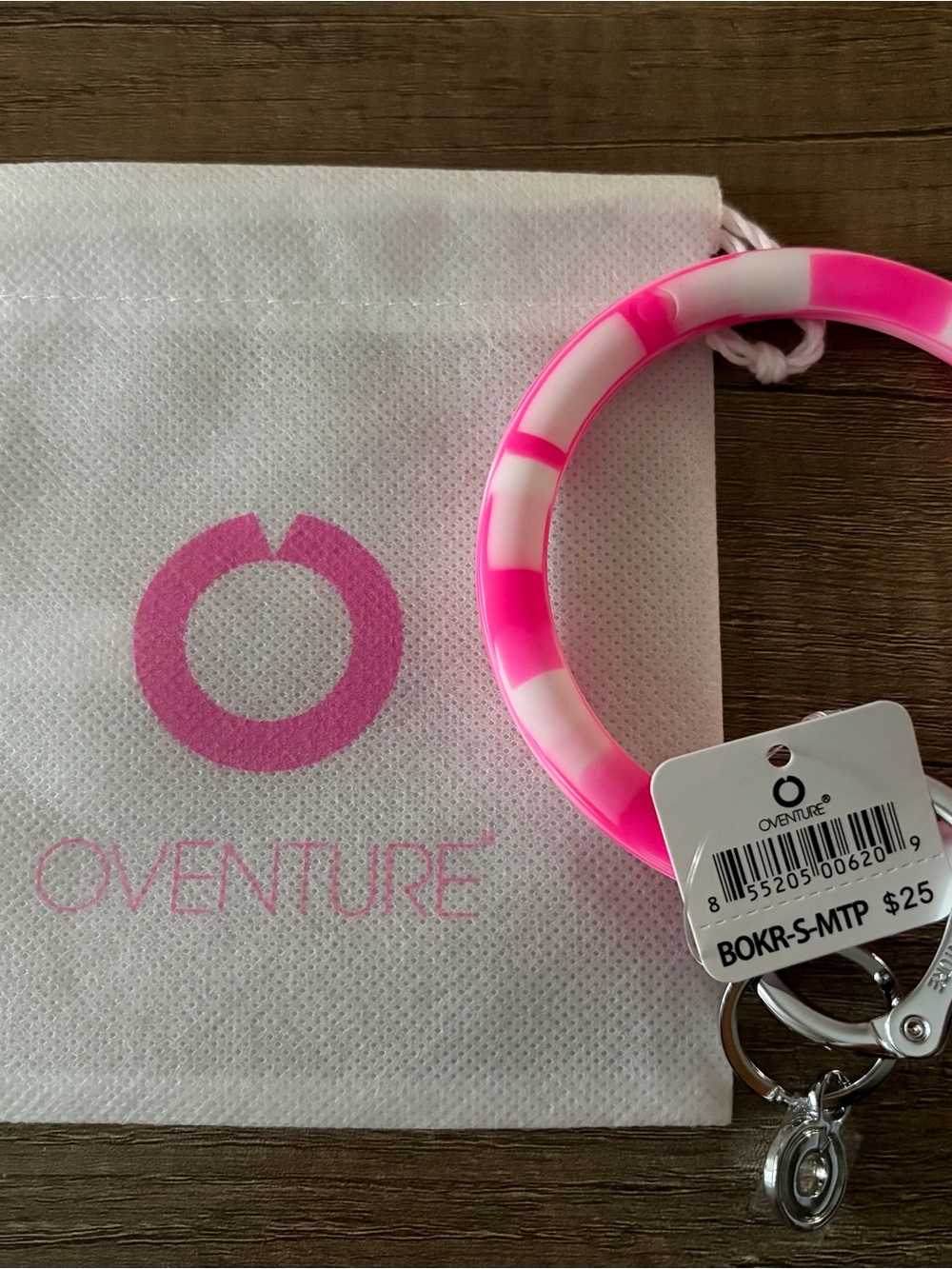 Convenient Key Ring With Cell Phone Holder Place Around Your Wrist